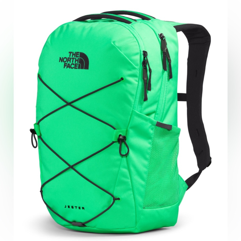 The North Face Jester Everyday Laptop Backpack Chlorophyll Green and Black NWT